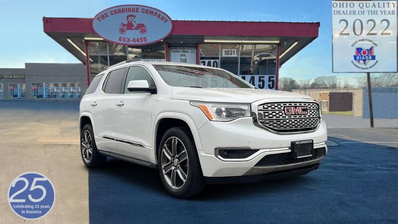 2017 GMC Acadia for sale at The Carriage Company in Lancaster OH