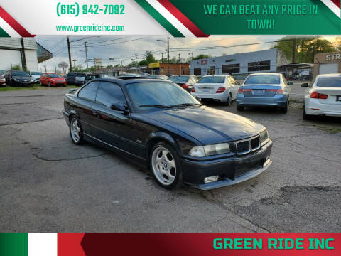 1996 BMW M3 for sale at Green Ride Inc in Nashville TN