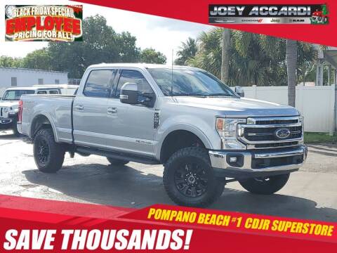 2022 Ford F-250 Super Duty for sale at PHIL SMITH AUTOMOTIVE GROUP - Joey Accardi Chrysler Dodge Jeep Ram in Pompano Beach FL