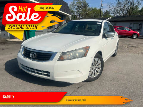 2010 Honda Accord for sale at CARLUX in Fortville IN