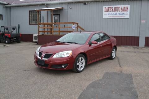 2009 Pontiac G6 for sale at Dave's Auto Sales in Winthrop MN