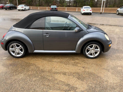 2005 Volkswagen New Beetle Convertible for sale at ALLEN JONES USED CARS INC in Steens MS