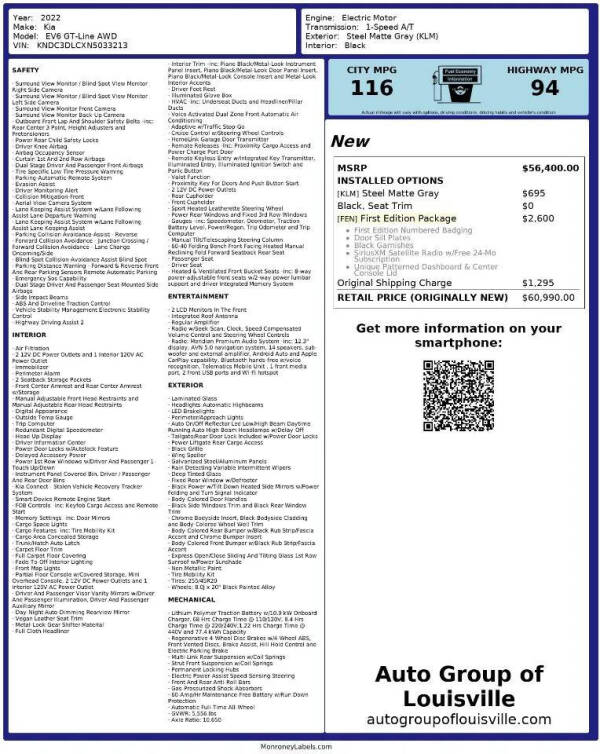 2022 Kia EV6