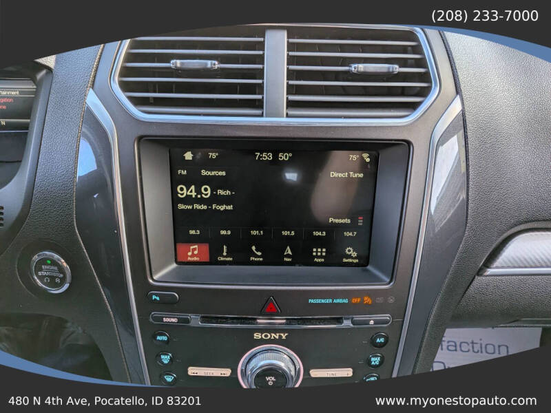 2018 Ford Explorer Sport