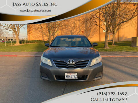 2010 Toyota Camry for sale at Jass Auto Sales Inc in Sacramento CA