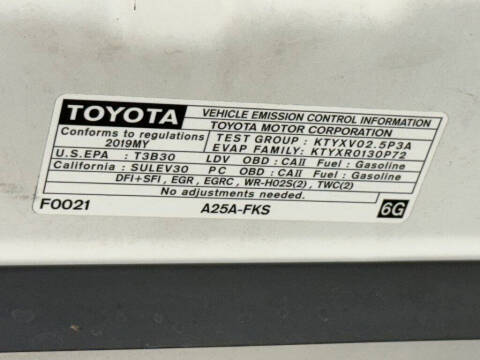 2019 Toyota Camry L