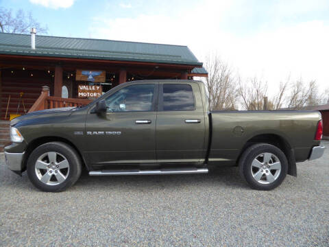 2012 RAM 1500 for sale at VALLEY MOTORS in Kalispell MT