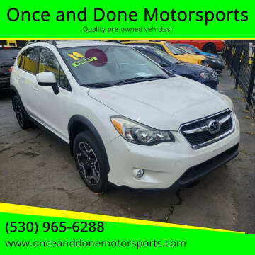 2014 Subaru XV Crosstrek for sale at Once and Done Motorsports in Chico CA