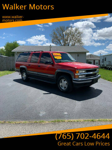 1999 Chevrolet Suburban for sale at Walker Motors in Muncie IN