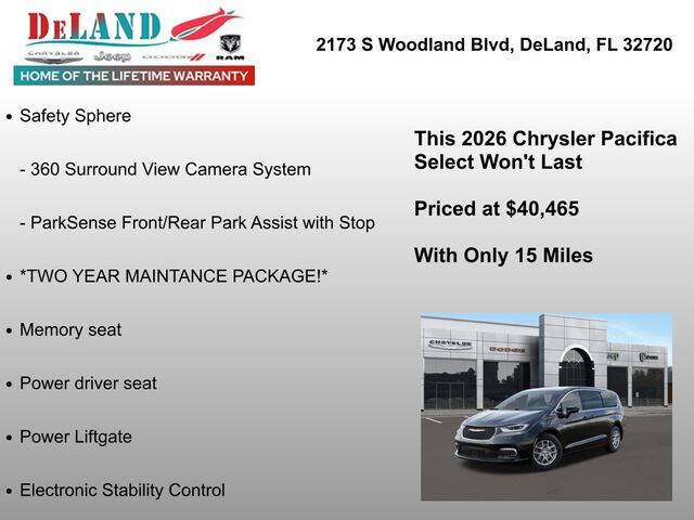 2026 Chrysler Pacifica Select