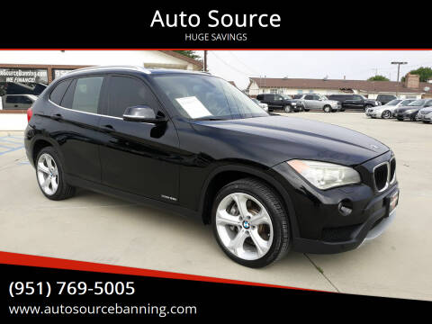 2014 BMW X1 for sale at Auto Source in Banning CA