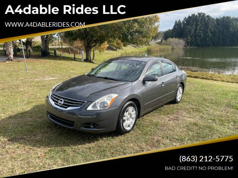 2012 Nissan Altima for sale at A4dable Rides LLC in Haines City FL