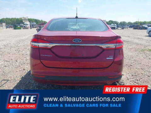 2018 Ford Fusion SE