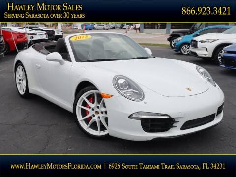 2013 Porsche 911 for sale at Hawley Motor Sales in Sarasota FL
