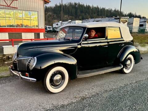 1939 Ford Deluxe Convertible for sale at Drager's International Classic Sales in Burlington WA