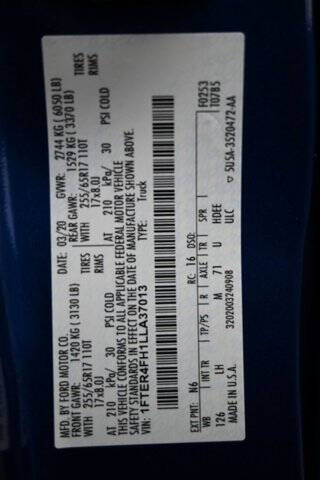 2020 Ford Ranger XLT