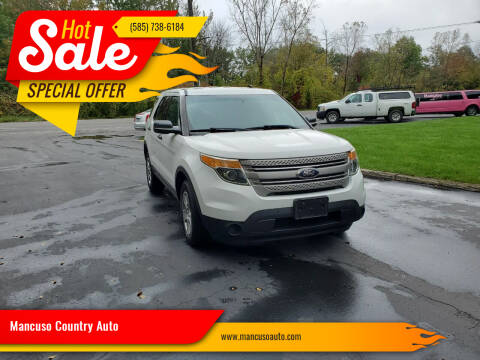 2013 Ford Explorer for sale at Mancuso Country Auto in Batavia NY