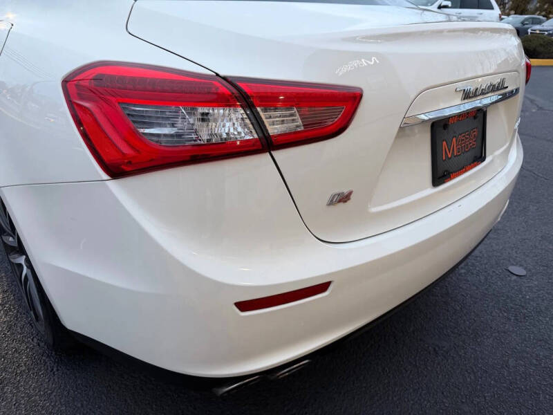 2016 Maserati Ghibli S Q4