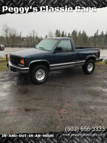1988 Chevrolet C/K 1500 Series for sale at Peggy's Classic Cars in Oregon City OR