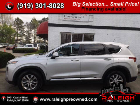 2019 Hyundai Santa Fe for sale at Raleigh Pre-Owned in Raleigh NC
