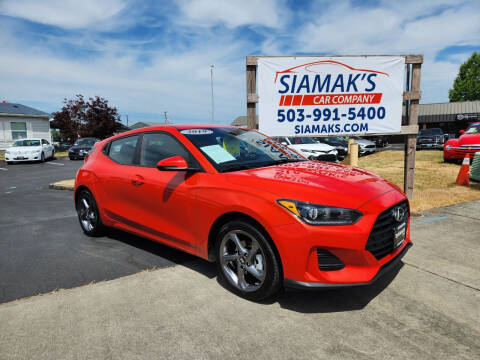 2019 Hyundai Veloster for sale at Siamak's Car Company llc in Woodburn OR