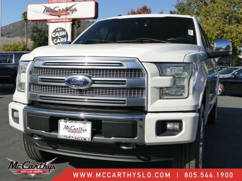 2016 Ford F-150 for sale at McCarthy Wholesale in San Luis Obispo CA