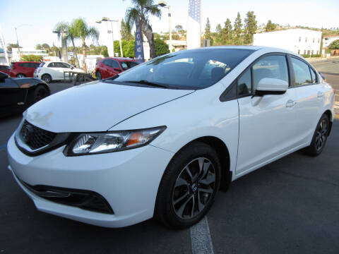 2015 Honda Civic for sale at Eagle Auto in La Mesa CA