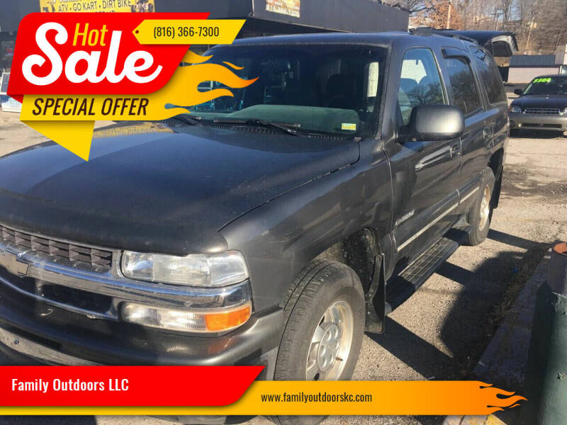 2001 Chevrolet Tahoe for sale at Family Outdoors LLC in Kansas City MO