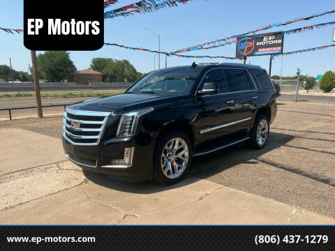 2015 Cadillac Escalade for sale at EP Motors in Amarillo TX