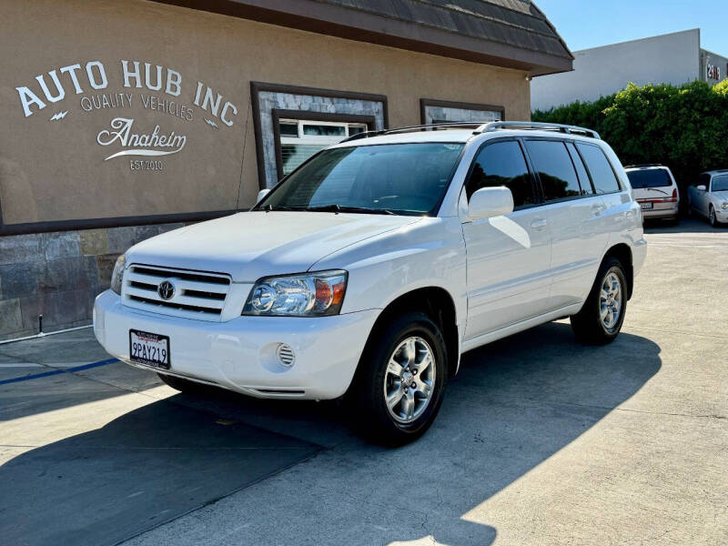 2005 Toyota Highlander for sale at Auto Hub, Inc. in Anaheim CA