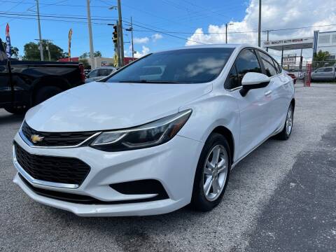 2016 Chevrolet Cruze for sale at Always Approved Autos in Tampa FL