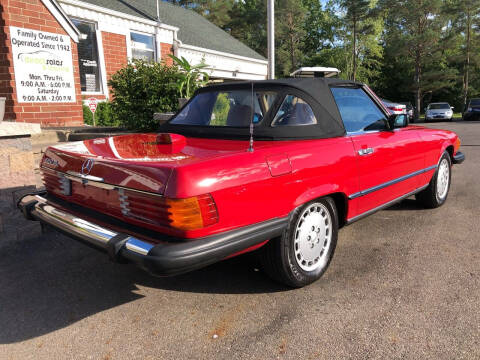 1986 Mercedes-Benz 560-Class 560 SL