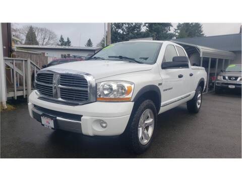 2006 Dodge Ram 1500 for sale at H5 AUTO SALES INC in Federal Way WA