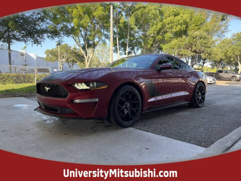 2019 Ford Mustang for sale at University Mitsubishi in Davie FL