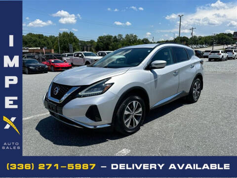 2019 Nissan Murano for sale at Impex Auto Sales in Greensboro NC