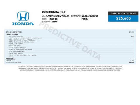 2023 Honda HR-V LX