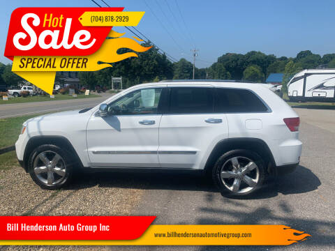 2013 Jeep Grand Cherokee for sale at Bill Henderson Auto Group Inc in Statesville NC