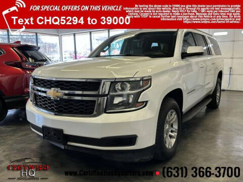 2018 Chevrolet Suburban for sale at CERTIFIED HEADQUARTERS in Saint James NY