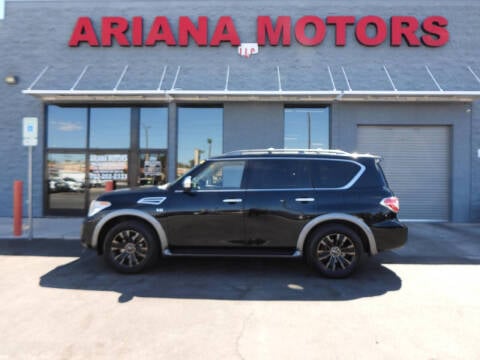 2018 Nissan Armada for sale at Ariana Motors LLC- Boulder highway in Las Vegas NV