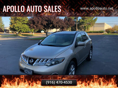 2009 Nissan Murano for sale at APOLLO AUTO SALES in Sacramento CA