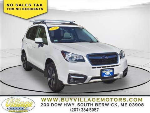 2018 Subaru Forester for sale at Village Motors in South Berwick ME