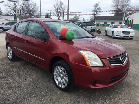 2012 Nissan Sentra for sale at Antique Motors in Plymouth IN