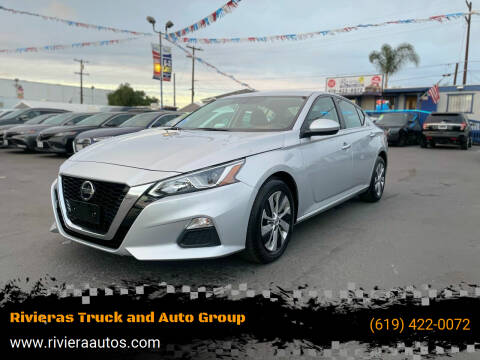 2020 Nissan Altima for sale at Rivieras Truck and Auto Group in Chula Vista CA