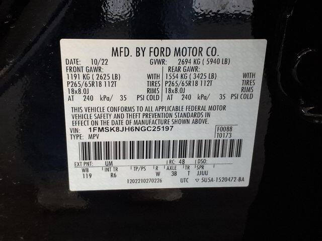 2022 Ford Explorer Timberline