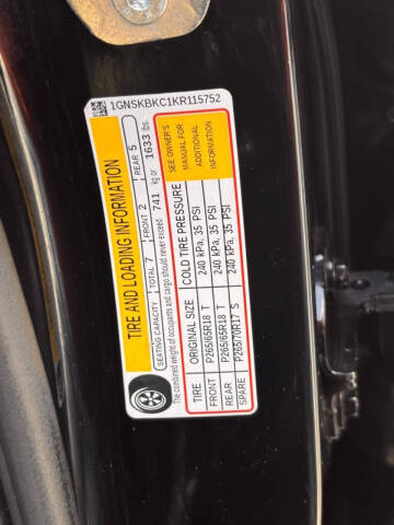 2019 Chevrolet Tahoe LT