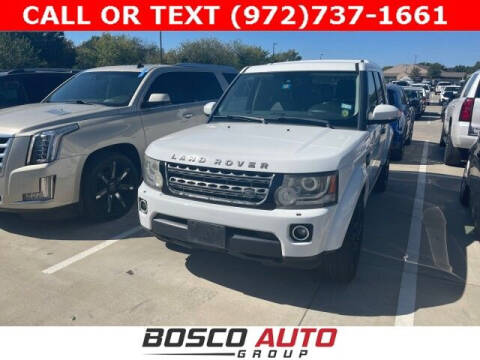 2016 Land Rover LR4 for sale at Bosco Auto Group in Flower Mound TX