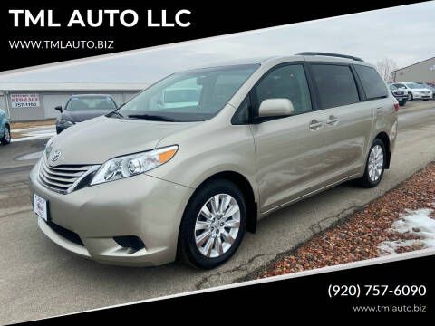 2015 Toyota Sienna for sale at TML AUTO LLC in Appleton WI