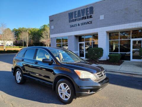 2010 Honda CR-V for sale at Weaver Motorsports Inc in Cary NC