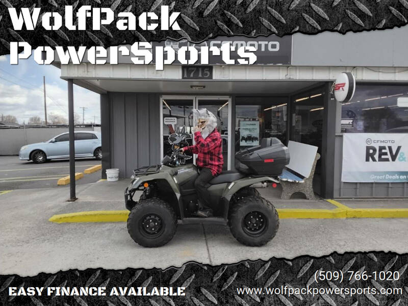 2022 Suzuki KINGQUAD 400 ASI for sale at WolfPack PowerSports in Moses Lake WA