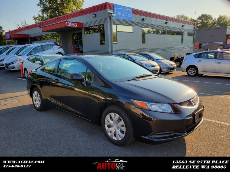 2012 Honda Civic for sale at Auto Car Zone LLC in Bellevue WA
